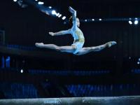 九游网页版-体操比赛中选手优雅表现赢得肯定